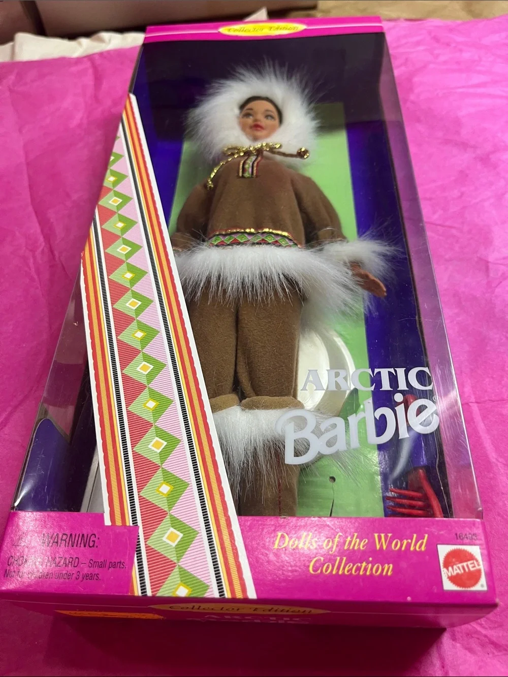 1996 Arctic Barbie Dolls of the World Collection NRFB